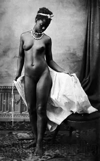 Черная африканская королева Винтаж 1920-х годов Девушка Ретр
