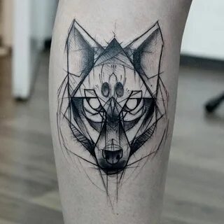 @akaberlin #tattoo# ink# wolf# blackworkerssubmission# ink# 