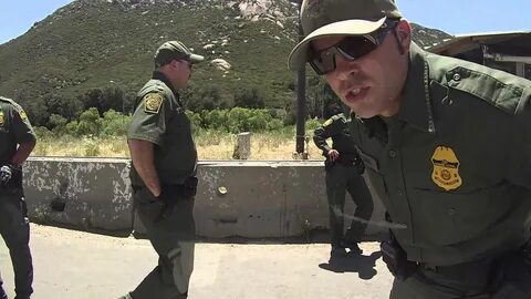 US Border Patrol Break In Driver Window Cam, Pine Valley, Ca