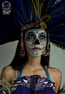Pin by Elia Navarrete on Imágenes Day of dead makeup, Aztec 