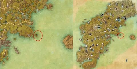 33 Glenumbra Treasure Map 4 - Maps Database Source