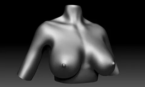 3d model boob