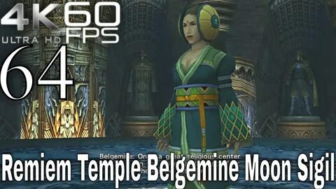 Final Fantasy X HD Remaster Part 64 Remiem Temple Belgemine 