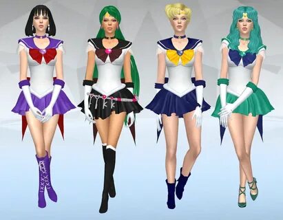 SilverMoon Sims - Sailor Moon Classic Pack V2 The probleme w