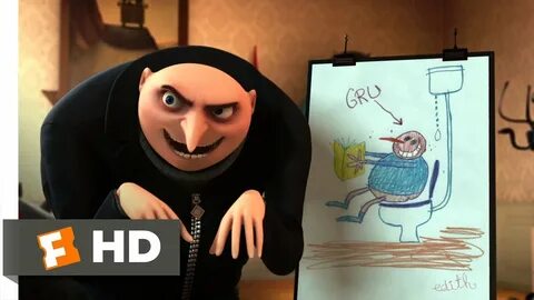 Despicable Me (9/11) Movie CLIP - I Sit on the Toilet (2010)