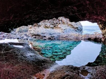 A glimpse of peace in Charco Azul El Hierro Canary Islands -