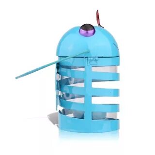 Tooarts Bee candle holder(blue) Hurricane lamp Practical orn