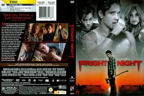 Fright Night- Movie DVD Scanned Covers - Fright Night :: DVD