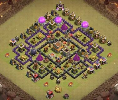 32+ Best TH8 War Base Links 2022 (New!) Anti Dragons Clash o