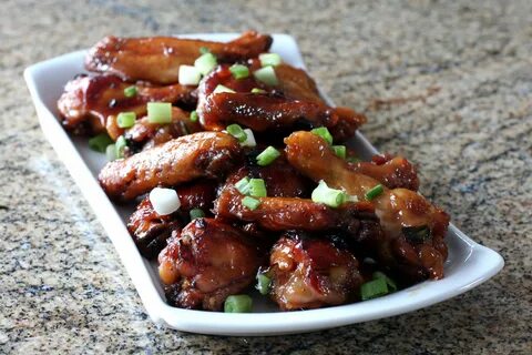 Baked Asian Flavored Maple Chicken Wings Recipe