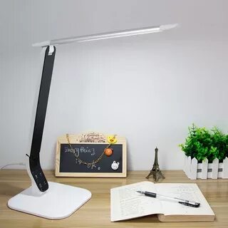 Fonkin Modern Table Lamp Led Dimmable With Usb Charger Flexi