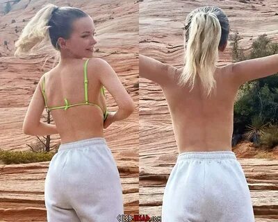 Dove Cameron se atrevió y realizó un topless al aire libre F