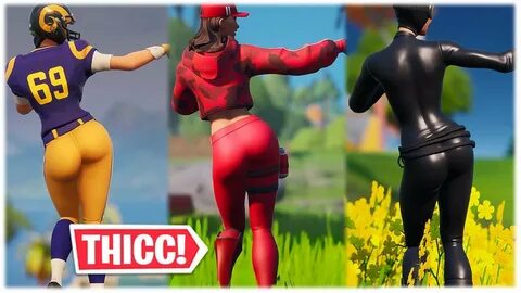 THICC ASS CONTEST: WHO WILL PREVAIL? ❤ Fortnite Replay - You