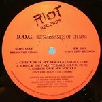 R.O.C. - Bring The Chaos (1993, Vinyl) - Discogs
