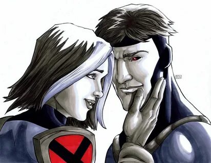 Rogue and Gambit X-Men Evolution PCC by thecreatorhd.deviant