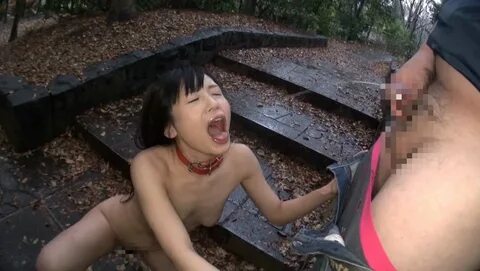 Japanese girl sharking in woods porn