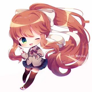 Monika (Doki Doki Literature Club!) Image #2390682 - Zerocha