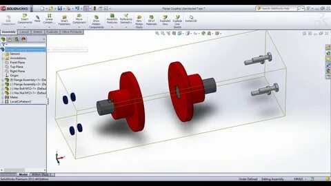 SolidWorks Tutorial in Tamil 67 : Explode View Assembly Soli