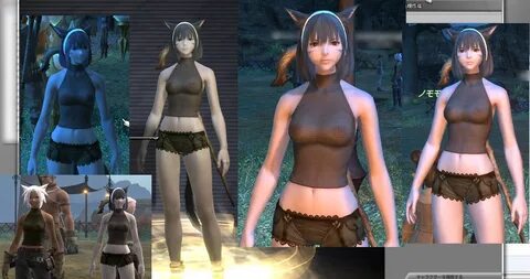 Final Fantasy XIV Miqo’te Nude Filter Mod - Sankaku Complex