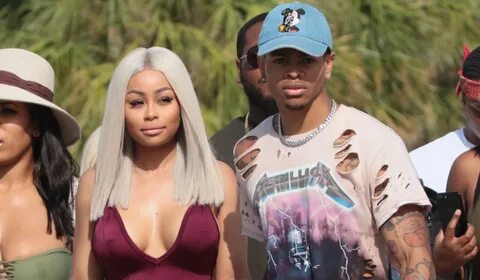 Blac Chyna Shows Off Curves in Miami with Boyfriend Mechie B