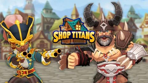 Shop Titans MOD APK 11.1.1 (Unlimited Gems) for Android.