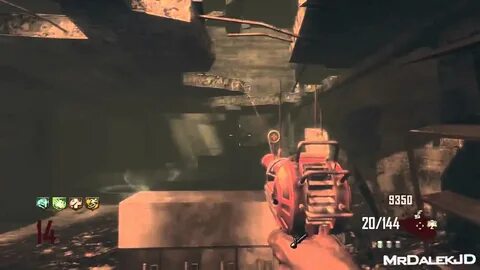 Black Ops 2 ZOMBIES Tranzit JET GUN WONDER WEAPON Building G