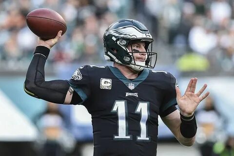 Starting Quarterback Carson Went. Wentz went down with a sea