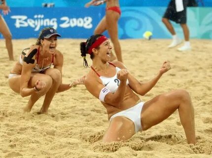 Olympian: Bikinis better for volleyball - UPI.com