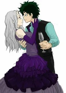 💚 💜 Deku x Eri 💜 💚 obs:. Eles sao maior de idade nesta image