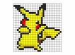 Pikachu Perler Bead Pattern / Bead Sprite - Perler Bead Hyli