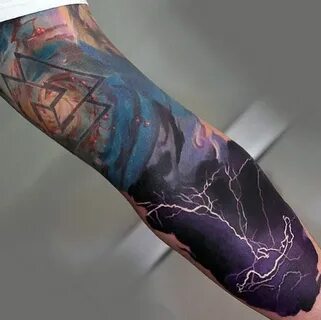 Top 80 Best Abstract Tattoos For Men - Artistic Designs Ligh