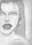 Female Vampire Drawings at PaintingValley.com Explore collec