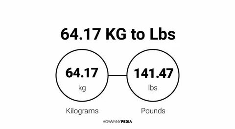 64.17 KG to Lbs - Howmanypedia.com