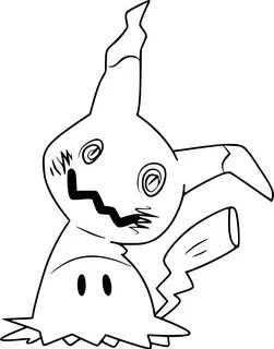 Mimikyu Coloring Page - 26 recent pictures for coloring - ic