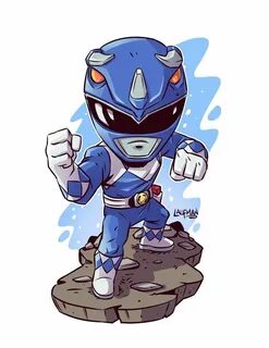 Blue Ranger Chibi marvel, Power rangers, Chibi