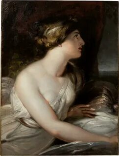 Portrait of Emma, Lady Hamilton as Ariadne, Richard Westall 