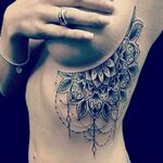 Татуировки под женской грудью " uCrazy.ru - Источник Хорошег