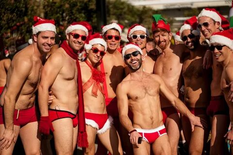 PHOTOS: Sexy San Francisco Santas Strip To Skivvies To Raise