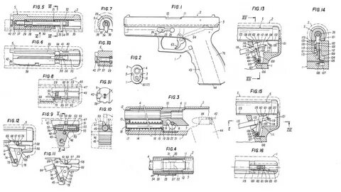 Original Glock 17 Patent: Now 39 Years Young - GAT Daily (Gu