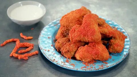 Cheetos Quick Fried - How to make hot cheetos fried pickles!