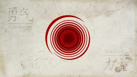 Japanese orb wallpaper