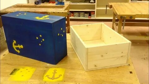 Holzkiste bauen - Eine einfach Kiste aus Holz selbst herstel