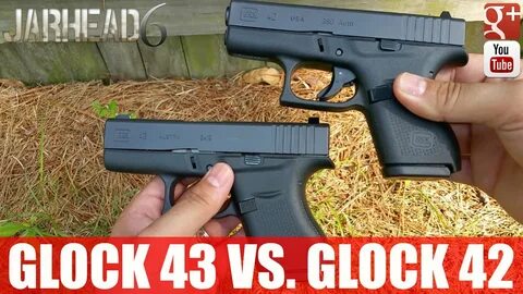 Glock 43 Vs. Glock 42: Size Comparison - YouTube