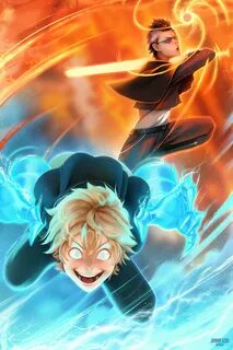 Black Clover: Magna and Luck by JohnnyAzad on @DeviantArt Bl