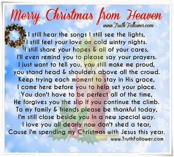 Merry Christmas In Heaven Quotes. QuotesGram
