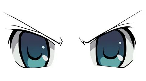 Наклейка глаза аниме PNG - AVATAN PLUS