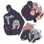 Black Cat and Venom (BlancLauz)Spider-man rule34 - Viral Por