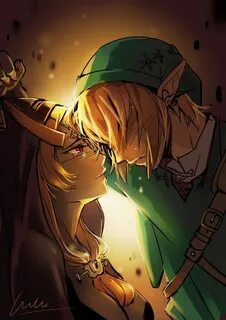 Link and Twili Midna Legend of zelda midna, Legend of zelda,
