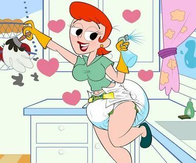 ToonBabifier Twitterissä: "Dexter's Mom #diaper #Dexter's_Mo