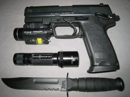 HK USP .45ACP ...With accessories. Teknorat Flickr